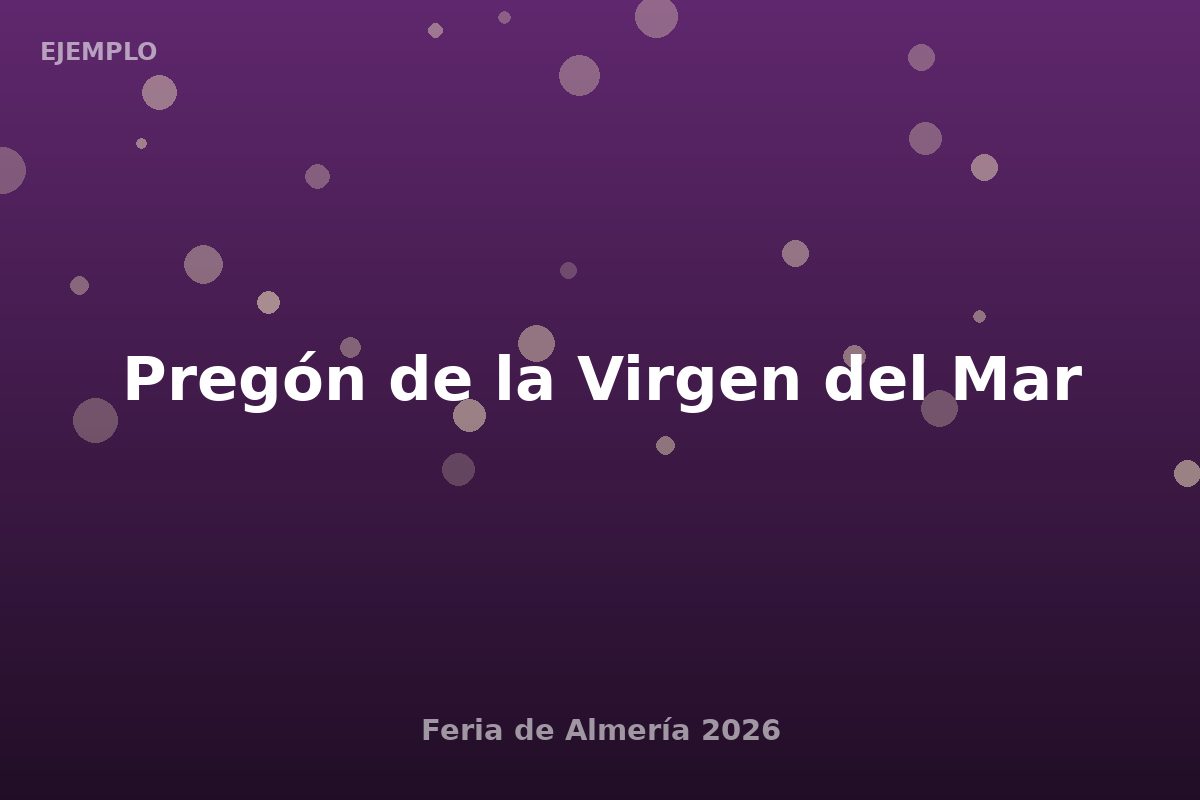 [demo] El pregón