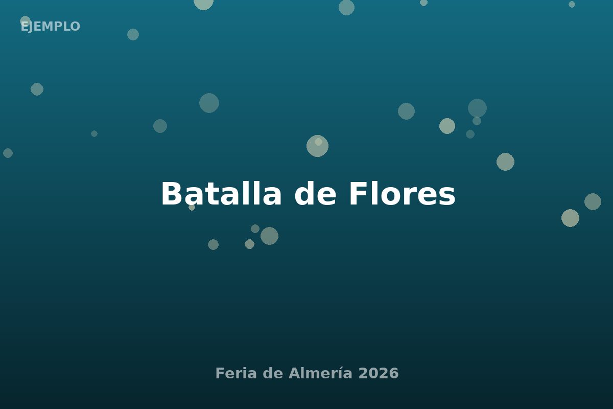 [demo] Batalla de flores