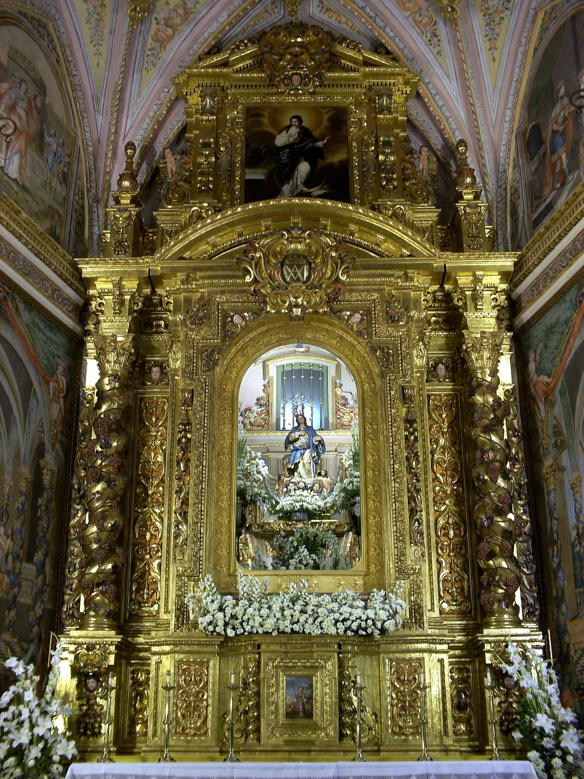 Jaén - Iglesia de San Andrés, Retablo de la Inmaculada K01 · © Kordas